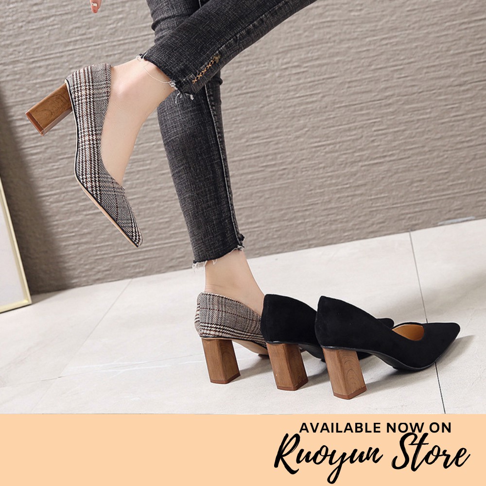 RYS - Reliable Charm Sepatu Heels Wanita Fashion Casual / Kantoran - Ori Import