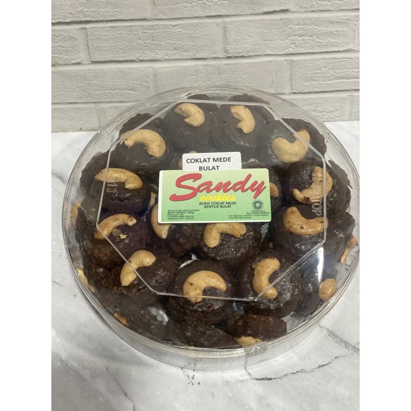 

COKLAT MEDE BULAT #SANDY COOKIES (TOPLES KEMASAN 450gr)
