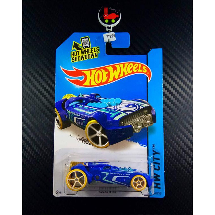 T-126 Hot Wheels T-Hunt Reg Rocket Fire Ban Plastik Terlaris