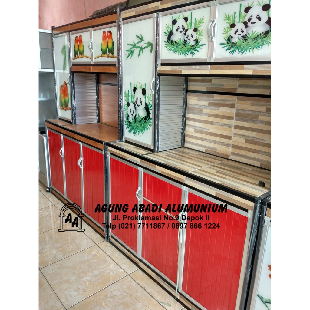 Rak Piring Keramik Motif Kayu 3 Pintu Shopee Indonesia