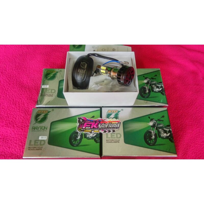 led rtd 6titik lampu led bohlam led mio beat vario scoopy