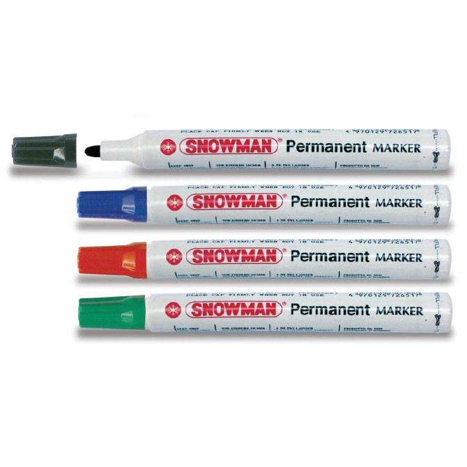 

[SNOWMAN] Spidol Permanen Satuan - Permanent Marker G-12