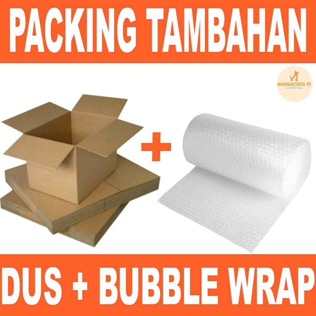 Tambahan Bubble Wrap Dus