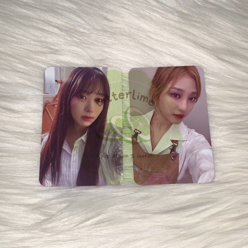 photocard aespa clio v3 palette