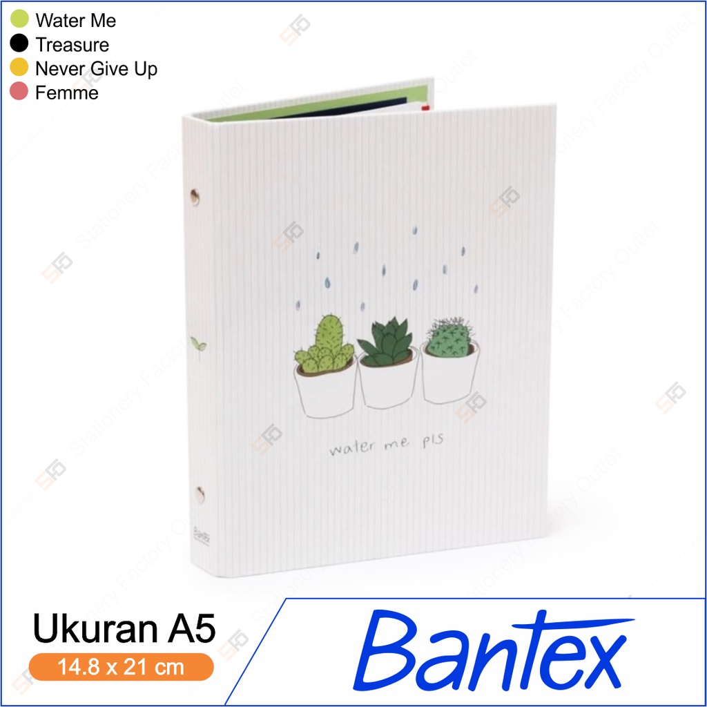 

Binder Multiring Bantex A5 - 20 ring 25mm 1329