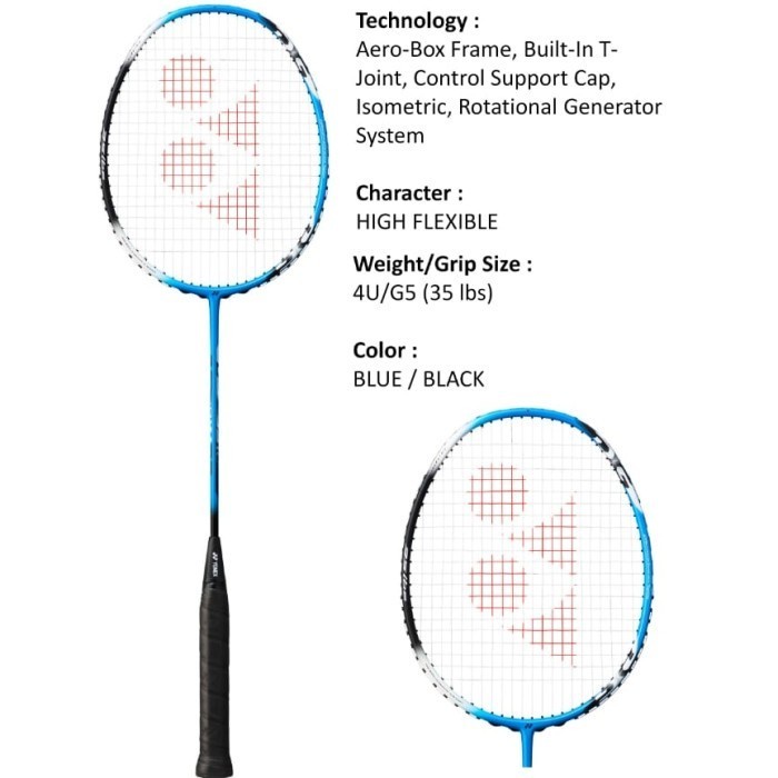 RAKET BADMINTON YONEX ASTROX 1 DG 35 LBS ORIGINAL