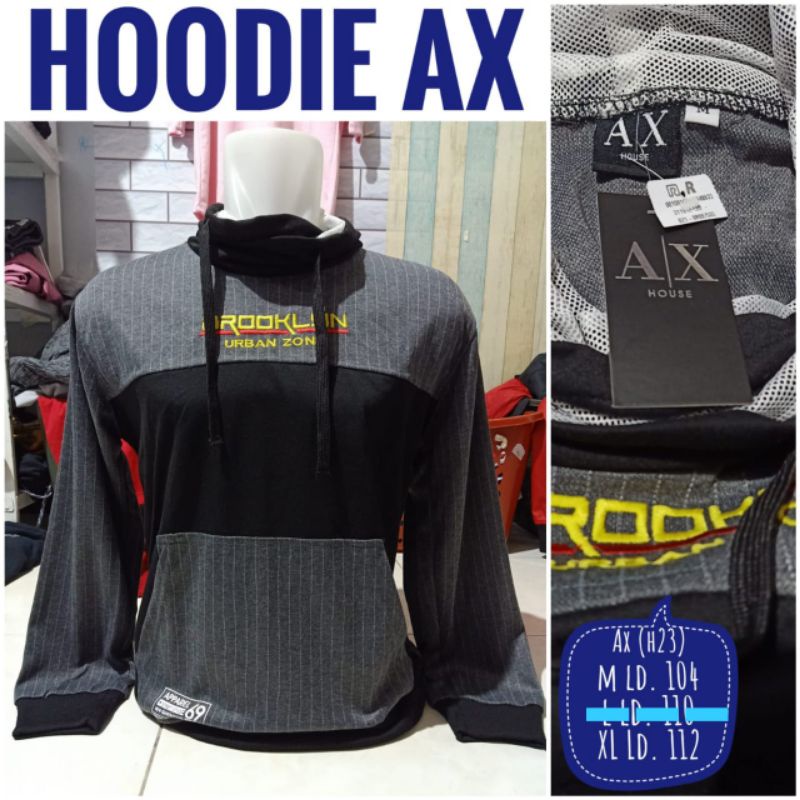 HOODIE PRIA A|X HOUSE BRAND RAMAYANA MURAH HDAH0037