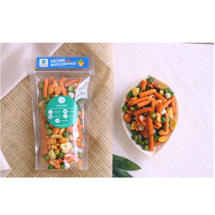 

54ekh Buy 1 Get 1 Kacang Campur Omiyago 100 Gr 60J