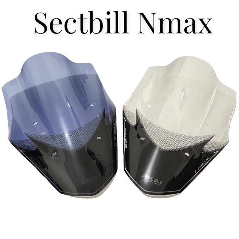 Visor Windshield Nmax Model Sectbill Akai Black Series Ready Buat Nmax Old ,Nmax New ,Nmax 2015 ,Nmax 2016 ,Nmax 2017 ,Nmax 2018 ,Nmax 2019 ,Nmax 2020 ,Nmax 2021 ,Nmax 2020