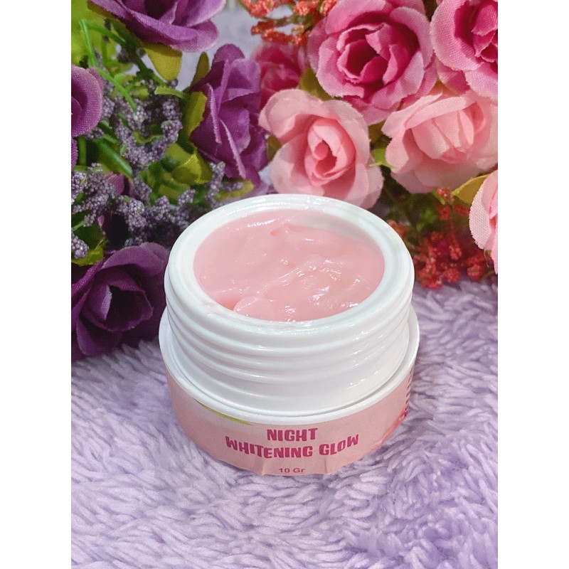 BPOM  GLAMOERA SKINGLOW NIGHT WHITENING CREAM