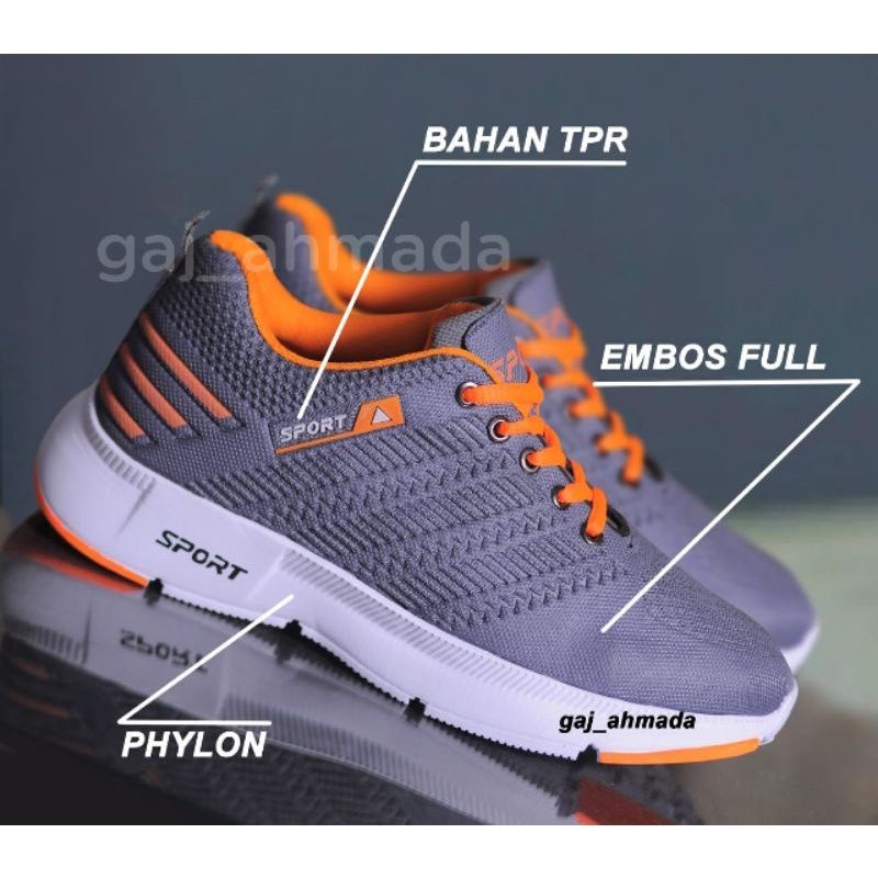 Sepatu Sport Line Pria Wanita Olahraga