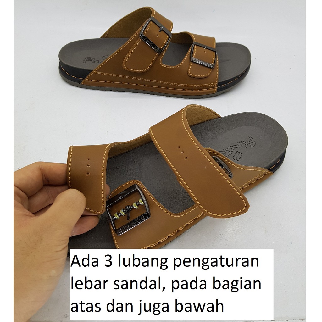 Sandal pria KULIT SINTETIS premium Finotti FY