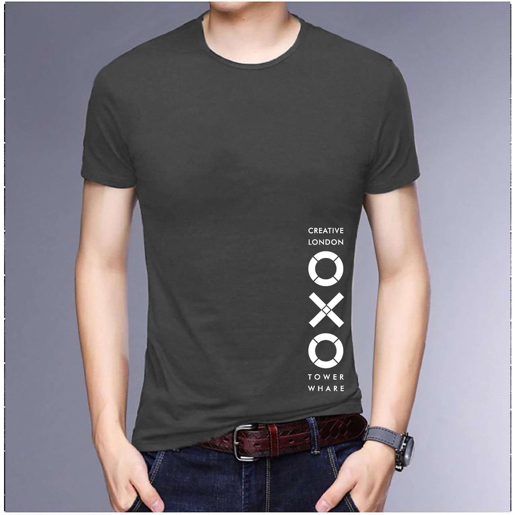 BS TERLARIS BAJU KAOS  OXO TANGAN PENDEK PRIA DAN WANITA GOOD QUALITY