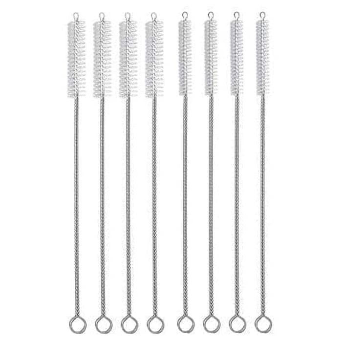 Sikat Sedotan Stainless / Pembersih Sedotan / Stainless Straw Brush