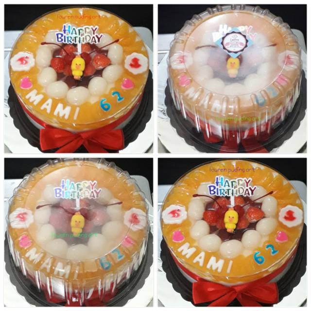 Puding Art Puding Karakter Puding Buah Puding Birthday Puding Ultah Dan Puding Cake Shopee Indonesia