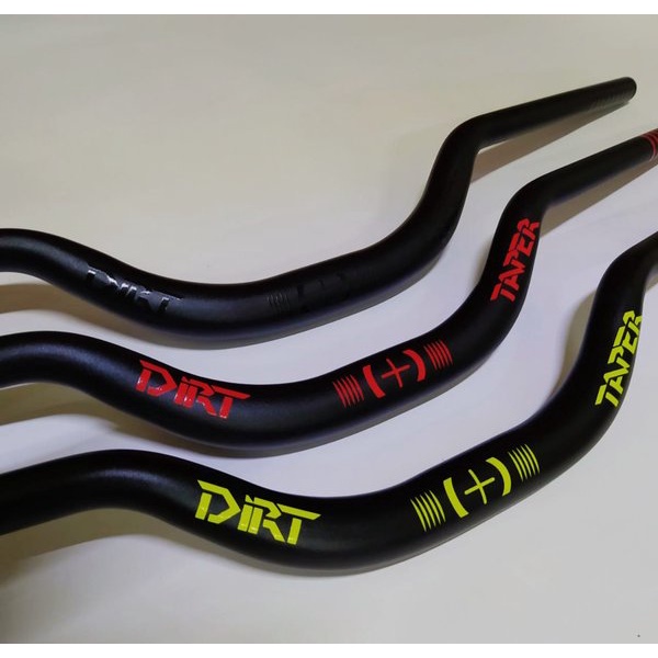 Handlebar Stang Sepeda DIRT TAPER Rise 50 31.8 800 mm Alloy DJ