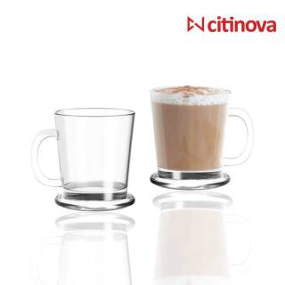 Citinova 6 Pcs Cangkir Kaca ARABICA 150 ml Cangkir Citinova 6 Pcs Cangkir Kaca ARABICA 150 ml Cangkir