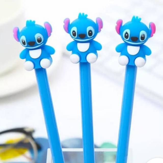 

Pulpen gel lucu karet motif stick