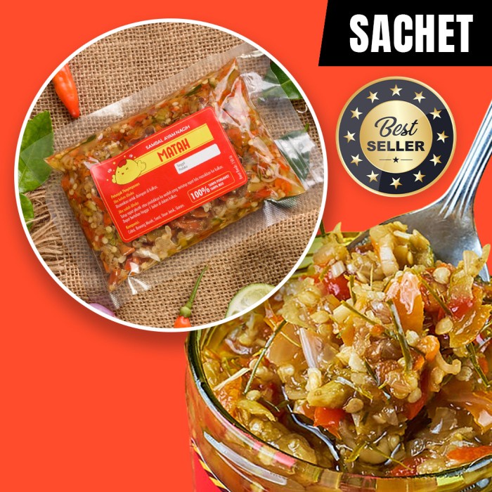 

Sambal-Aneka- Spesialis Sambal Matah Terenak Di Indonesia By Sambal Ayam Nagih - Sachet 150Gr