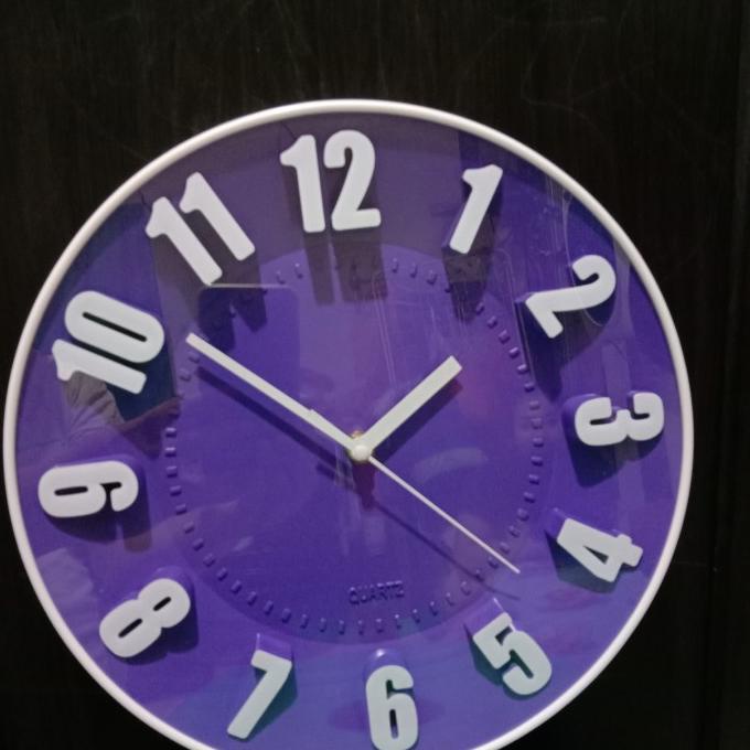 Jam Dinding 9628 Angka Besar Jam Dinding Warna