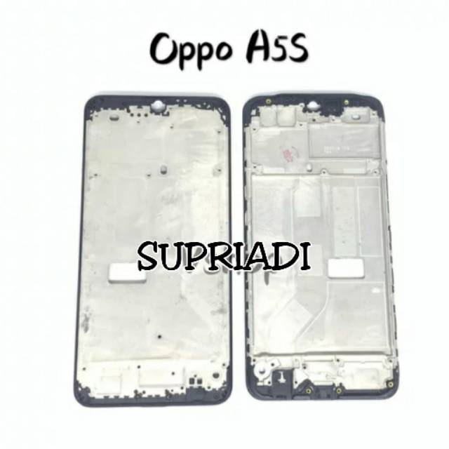FRAME LCD TULANG BAZEL TATAKAN LCD KERANGKA BODY HP OPPO A5S ORIGINAL