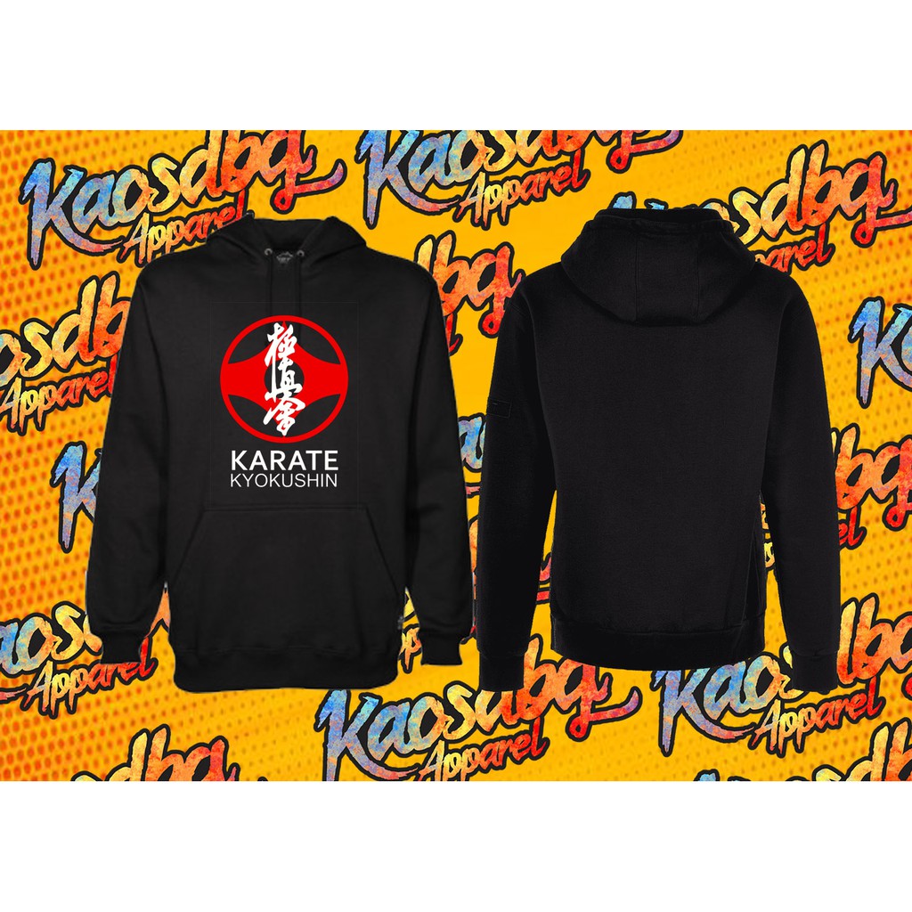SWEATER JAKET HOODIE KARATE KYOKUSHIN