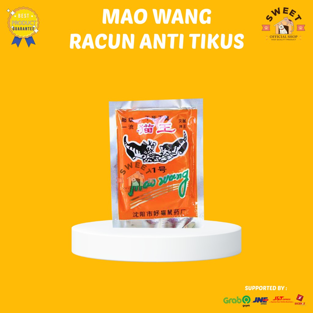 MAO WANG RACUN TIKUS ORIGINAL - MAO WANG OBAT RACUN ANTI TIKUS - OBAT PEMBASMI TIKUS MAO WANG
