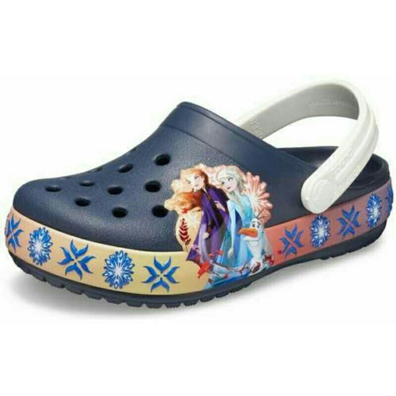 SANDAL ANAK CROCS FUN LAB FROZEN ELSA CLOG