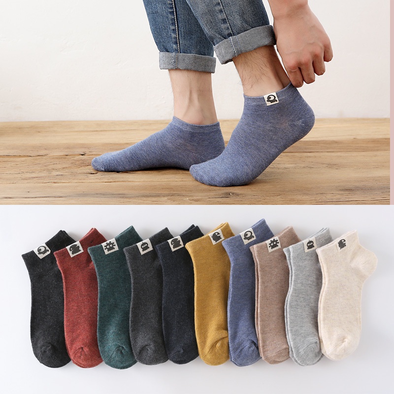 G0! KK828 Kaos Kaki Semata Kaki Polos Kaus Kaki Ankle Dewasa Short Socks Import cod