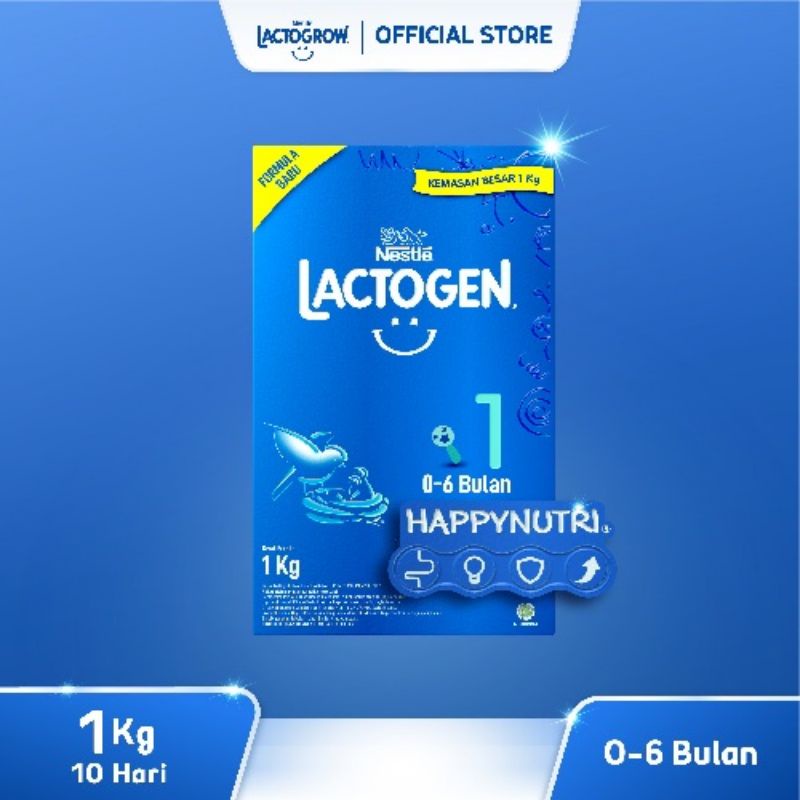 Nestle Lactogen 1 Susu Bubuk Formula 350gr dan 750gr