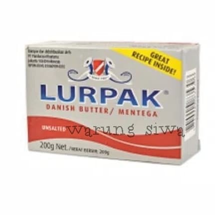 

butter lurpak unsalted 200 gram