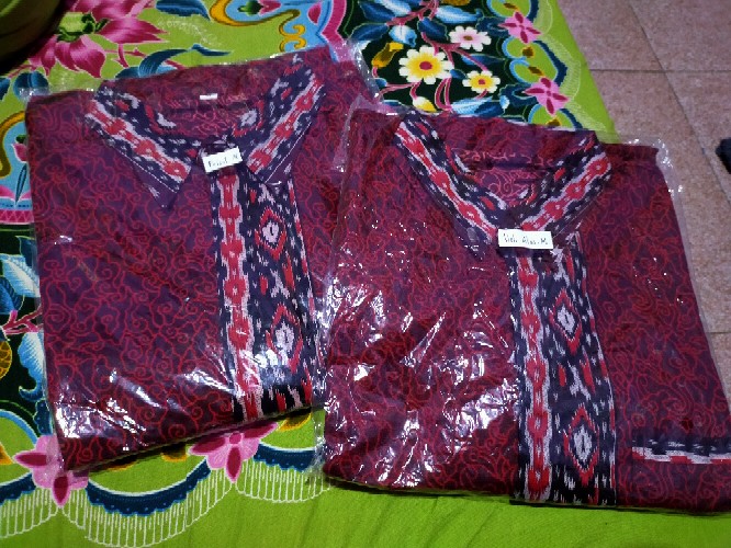 Maura Couple - Sania Ruffle Batik Couple Ori Ndoro Jowi Dnt Garansi Termurah Shopee Selendang Merak