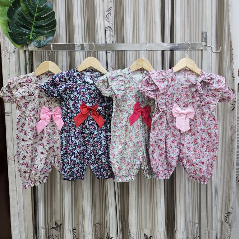 baju bayi perempuan set JUMPSUIT baby girl