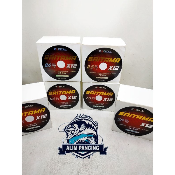 BENANG PE RADICAL SAITAMA X12 100 METER CONECTING
