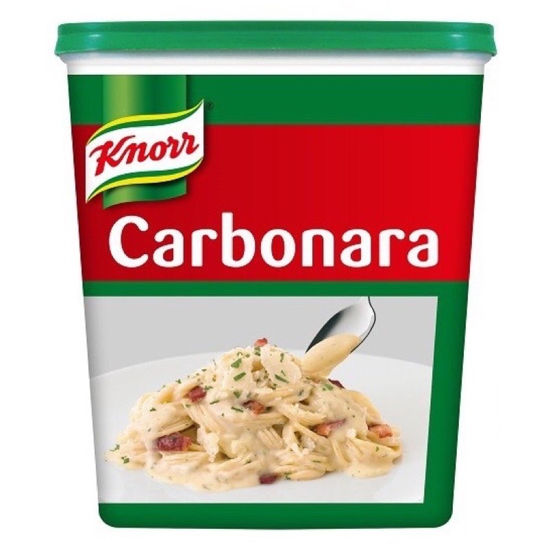 

Knorr Saus Carbonara Tub 750g