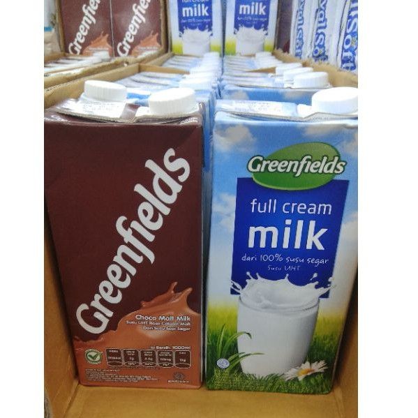 

Susu Greenfields 1L