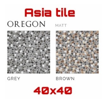 OREGON EMB MATT UK.40X40 DINDING LANTAI KERAMIK PLATINUM ASIA TILE