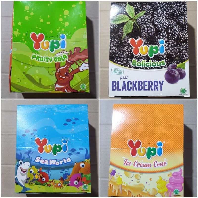 

Yupi Jeli Aneka Rasa 1 pack - 24 Pcs