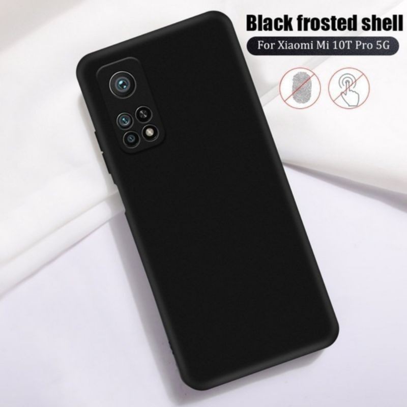 Xiaomi Mi11 / Mi10T / Mi10T Pro Softcase Premium Matte Cover Silikon Soft Case Black