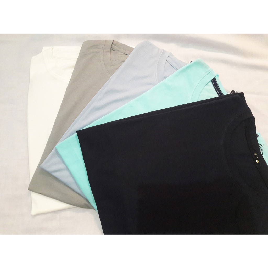 [PROMO] Baju Kaos Polos Katun Pria & Wanita