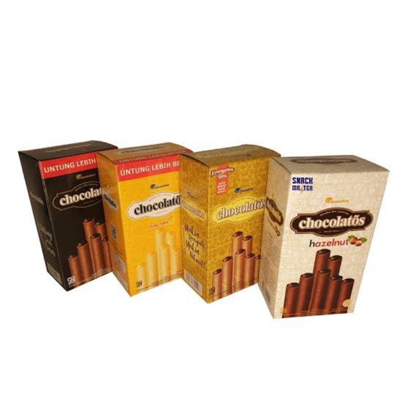 Chocolatos Wafer Roll Long 20 x 16gr