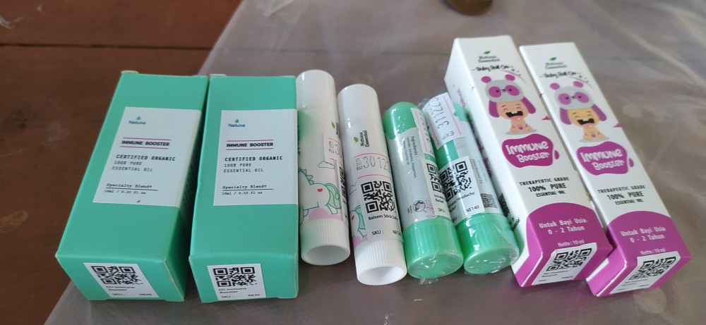 Natuna Immune Booster N Sally Essential Oil Diffuser Humidifier Minyak Esensial Purifier Aromaterapi