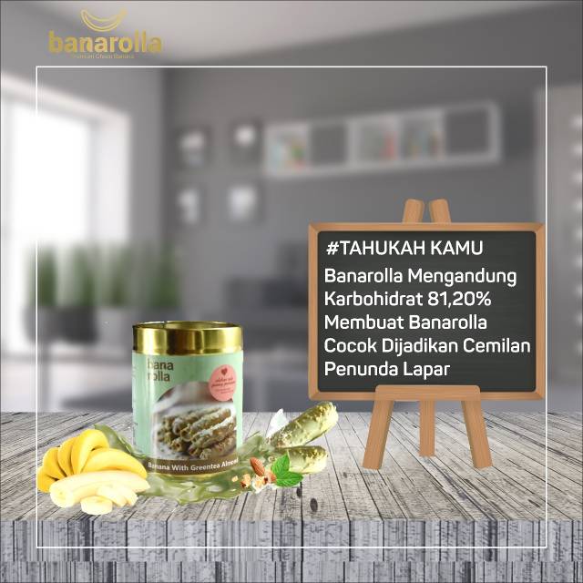 

Banana with grentea almond