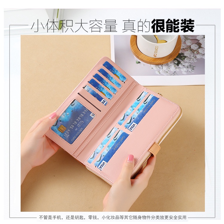 Dompet Panjang Premium Perempuan Import / Premium wallet ORIGINAL FOREVER YOUNG Model Polos - 393