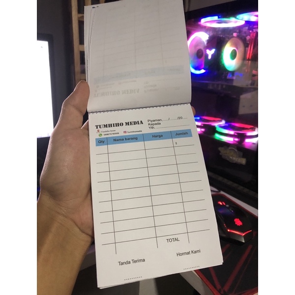 

NOTA CUSTOM 1 PLY FULL COLOR MURAH