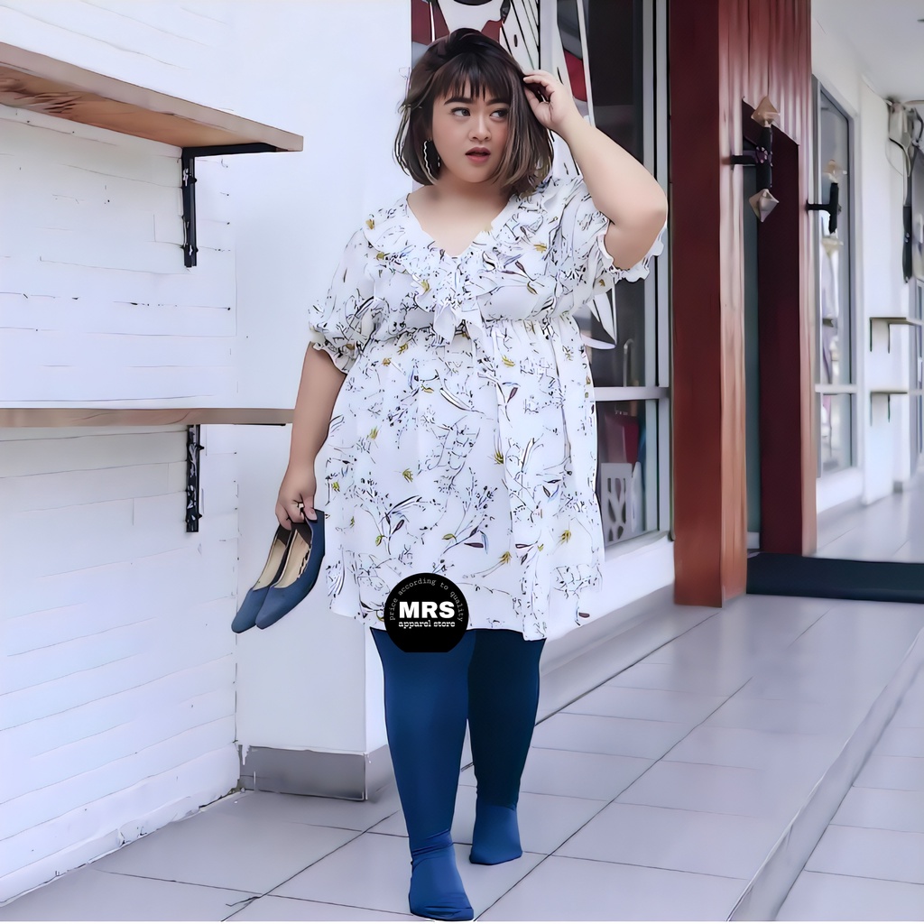 Celana Legging Wudhu Jumbo Wanita Berat Badan 70-95 kg