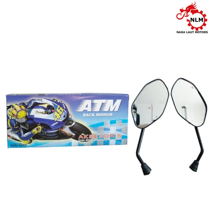 Spion Motor All Honda Beat / Beat Fi / Vario Kaca Besar Style Panjang