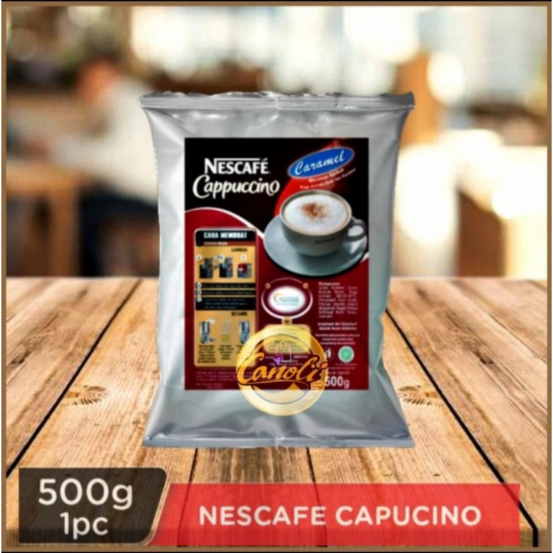 nestle cappuccino 500gr / kopi caramel / nestle proffesional