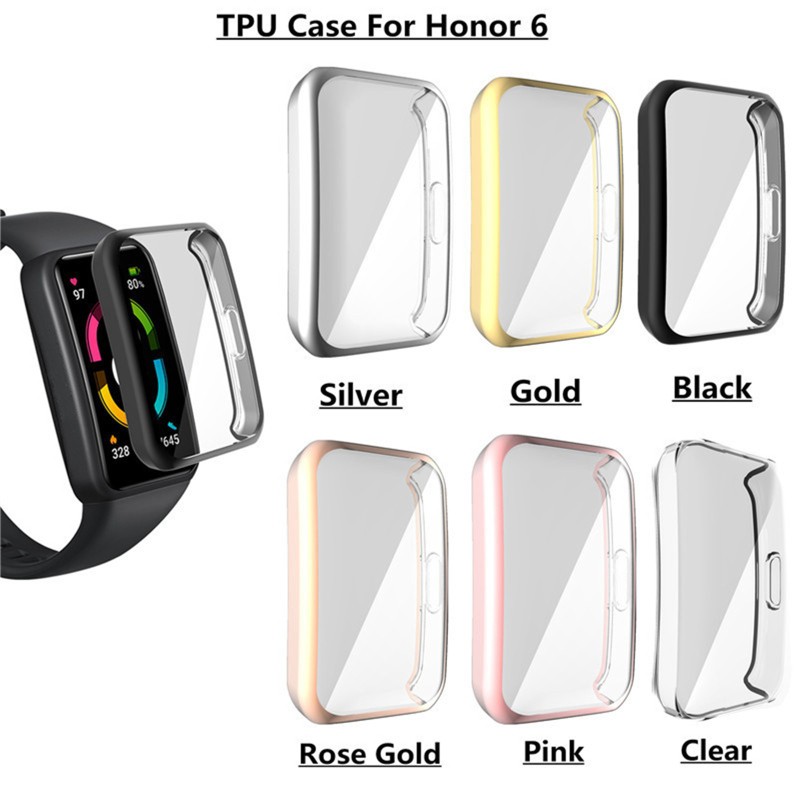 Cre Soft Case Tpu Transparan Untuk Huawei Honor Band 6