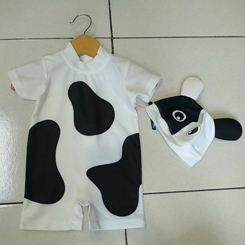Baju Renang Bayi Clear Water Cow